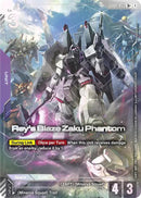 Rey's Blaze Zaku Phantom (R+) (Alternate Art) - GD04-053 - Rare+