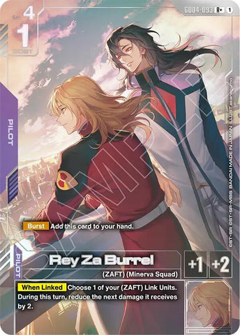 Rey Za Burrel (R+) (Alternate Art) - GD04-093 - Rare+