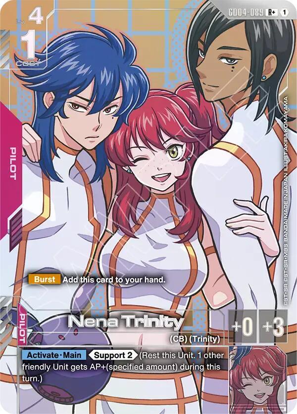 Nena Trinity (R+) (Alternate Art) - GD04-089 - Rare+