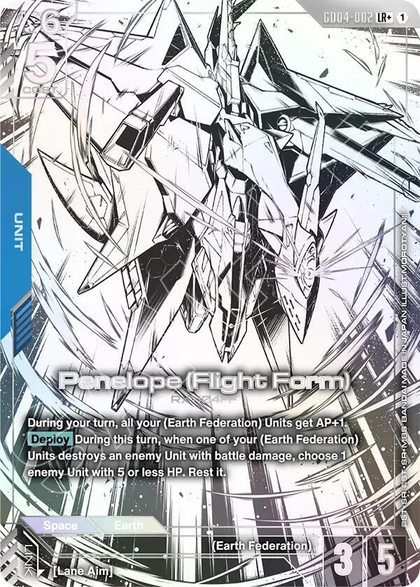 Penelope (Flight Form) (LR+) (Alternate Art) - GD04-002 - Legend Rare+