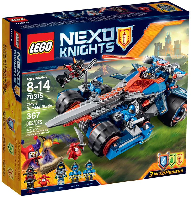 LEGO Nexo Knights Clay's Rumble Blade 70315