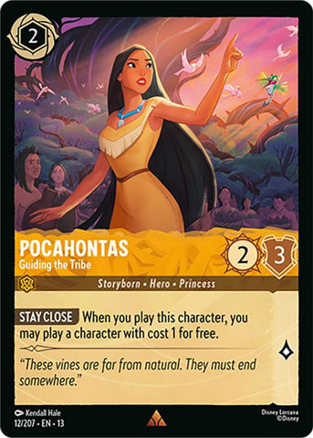 Pocahontas - Guiding the Tribe (12/204) [Attack of the Vine!]