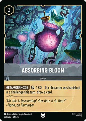Absorbing Bloom (206/204) [Attack of the Vine!]