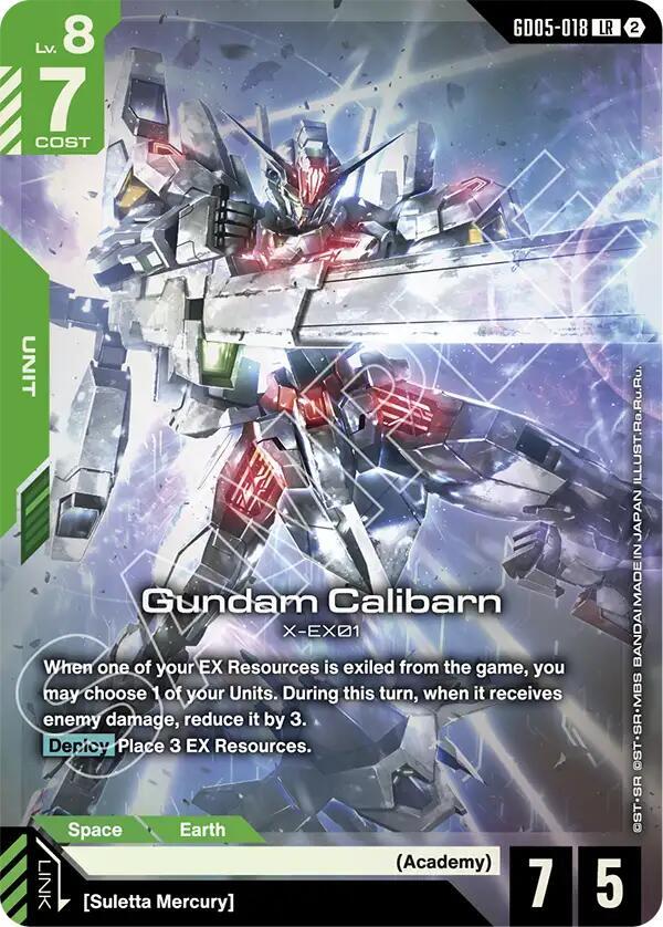 Gundam Calibarn (LR) - GD05-018 - Legend Rare