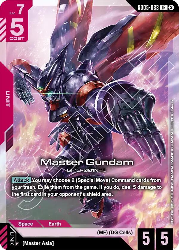 Master Gundam  (LR) - GD05-033 - Legend Rare