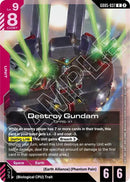 Destroy Gundam - GD05-037- Rare