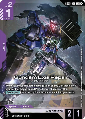 Gundam Exia Repair (LR) - GD05-050 - Legend Rare