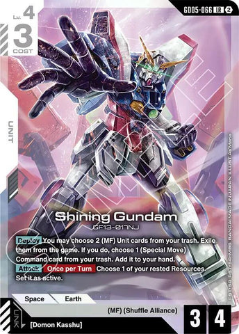 Shining Gundam (LR) - GD05-066 - Legend Rare