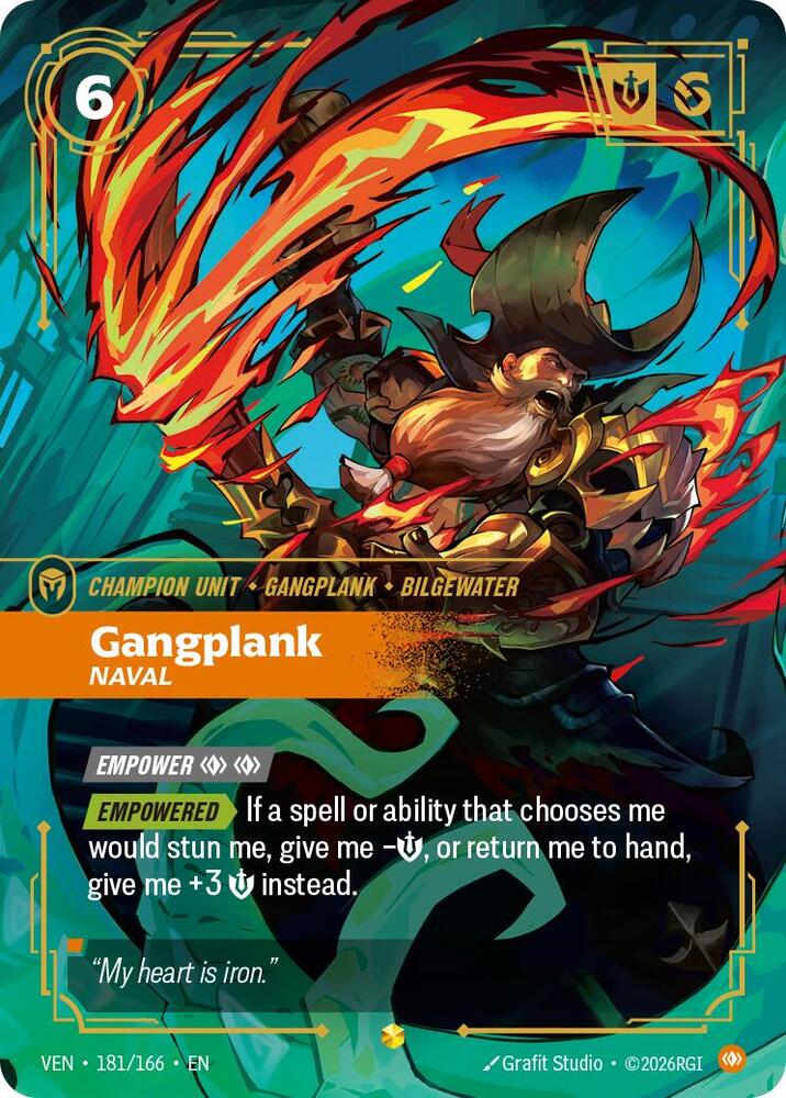 Gangplank, Naval (Overnumbered) - Vendetta (VEN)