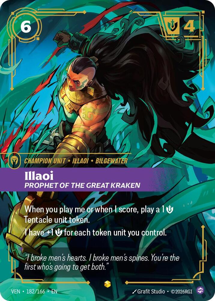 Illaoi, Prophet of the Great Kraken (Overnumbered) - Vendetta (VEN)