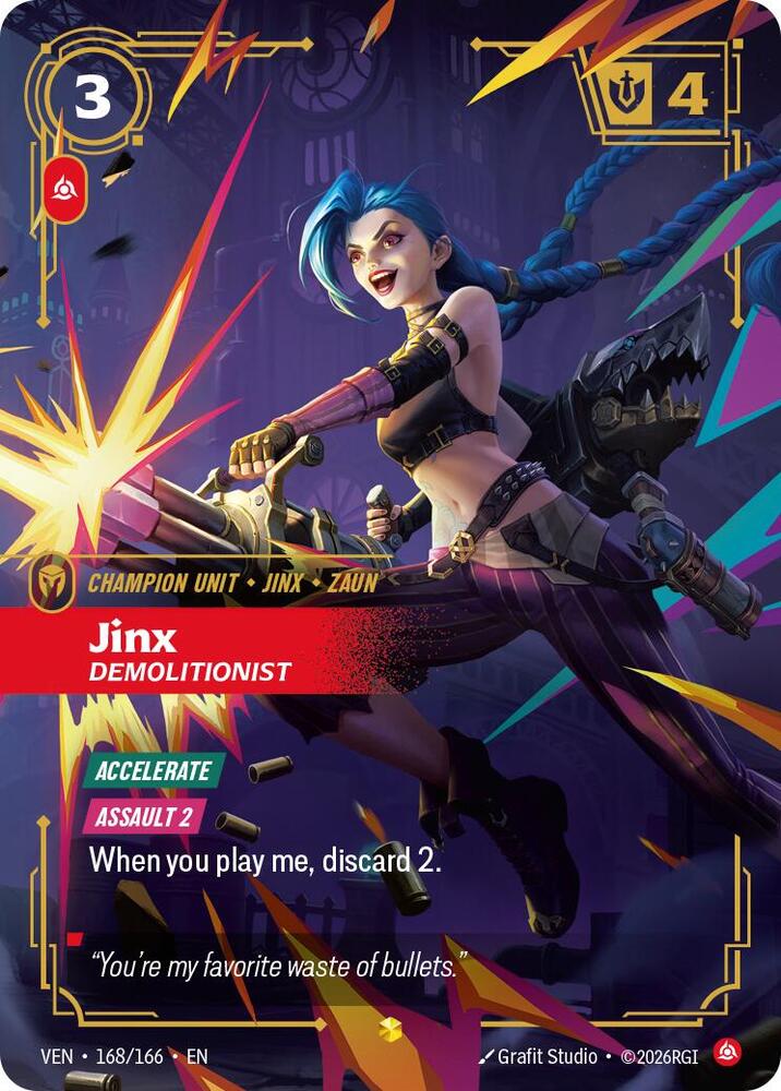 Jinx, Demolitionist (Overnumbered) - Vendetta (VEN)