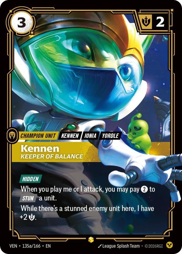 Kennen, Keeper of Balance (Alternate Art) - Vendetta (VEN)