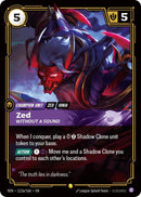 Zed, Without a Sound (Alternate Art) - Vendetta (VEN)