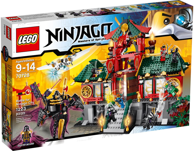 LEGO Ninjago Battle for Ninjago City 70728