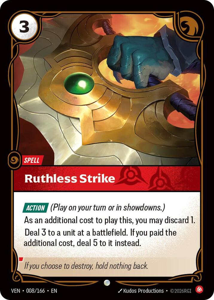Ruthless Strike - Vendetta (VEN) [008/166]