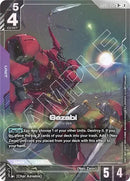 Sazabi (R+) (Alternate Art) - GD05-052 - Rare+