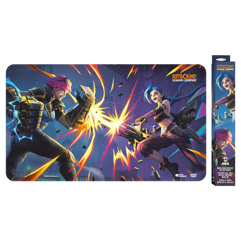 Riftbound TCG: Vi vs Jynx Playmat