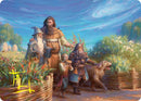 Beorn's Hospitality Art Card (Gold-Stamped Signature) [The Hobbit Art Series]
