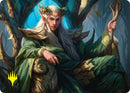 Thranduil, the Elvenking Art Card (Gold-Stamped) [The Hobbit Art Series]