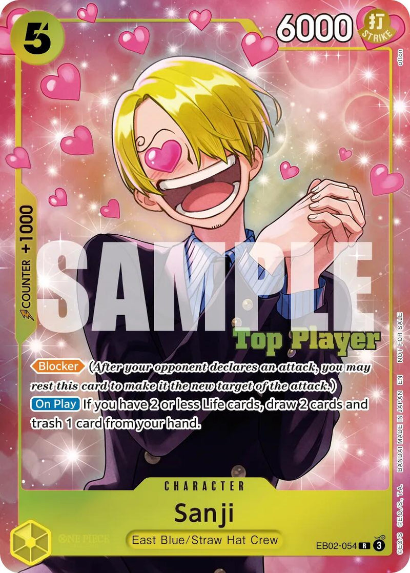 Sanji (CS 26-27 Top Player Pack Vol. 1) [One Piece Promotion Cards]