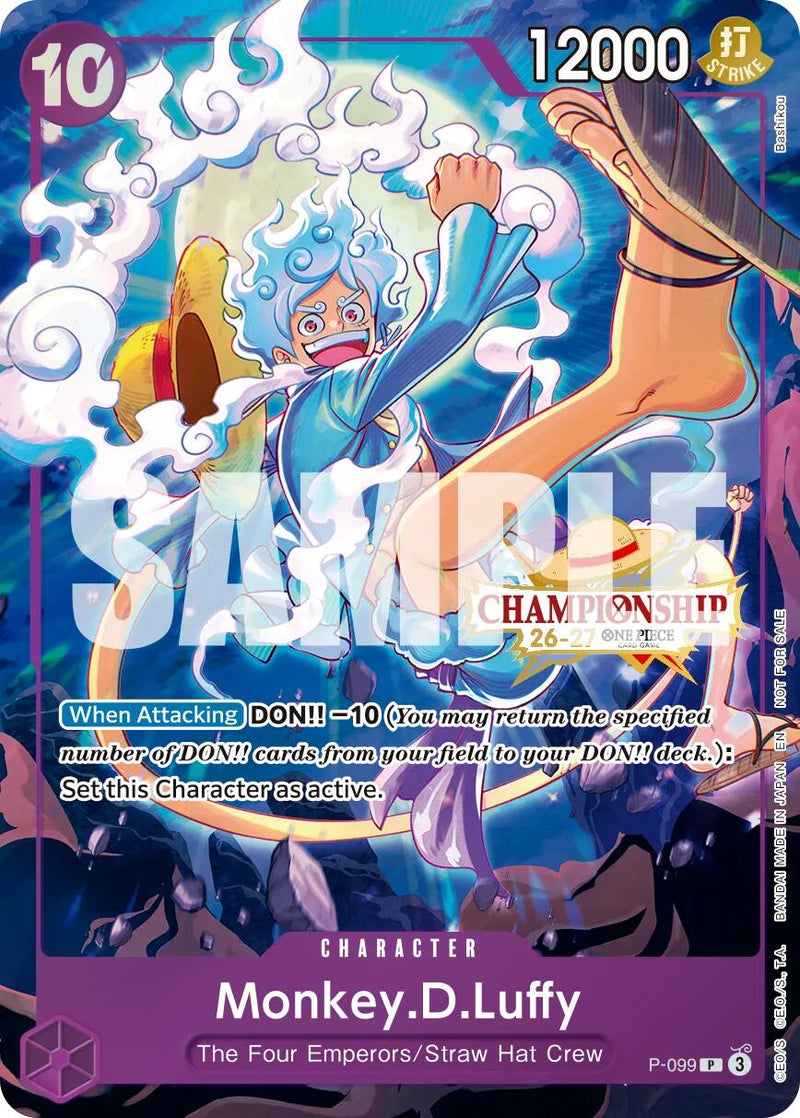 Monkey.D.Luffy (CS 26-27 Event Pack Finalist Ver.) [One Piece Promotion Cards]