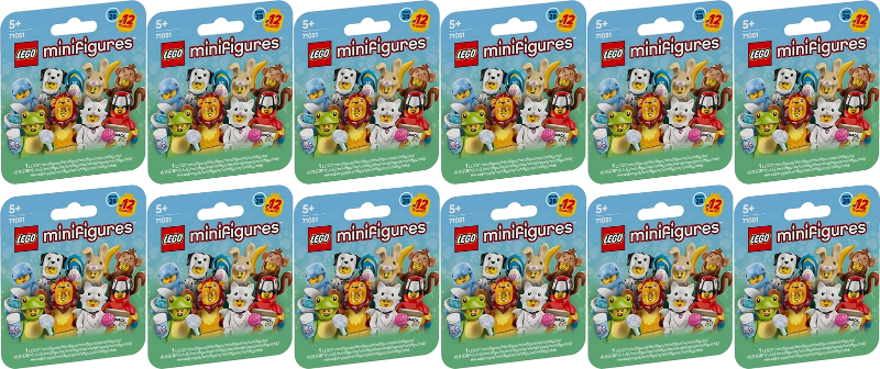 LEGO Minifigures Series 29 Animals 71051 (Full Set)