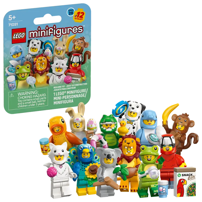 LEGO Minifigures Series 29 Animals 71051 (Full Set)