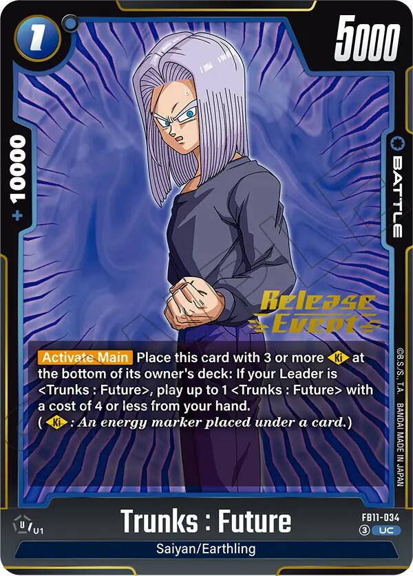 Trunks : Future (FB11-034) [Brightness of Hope Release Event Cards]