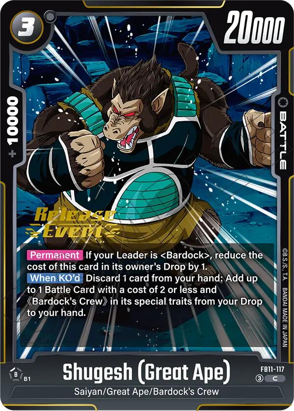 Shugesh (Great Ape) [Brightness of Hope Release Event Cards]
