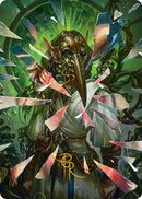 Simulacrum Shaper Art Card (Gold-Stamped Signature) [Reality Fracture Art Series]