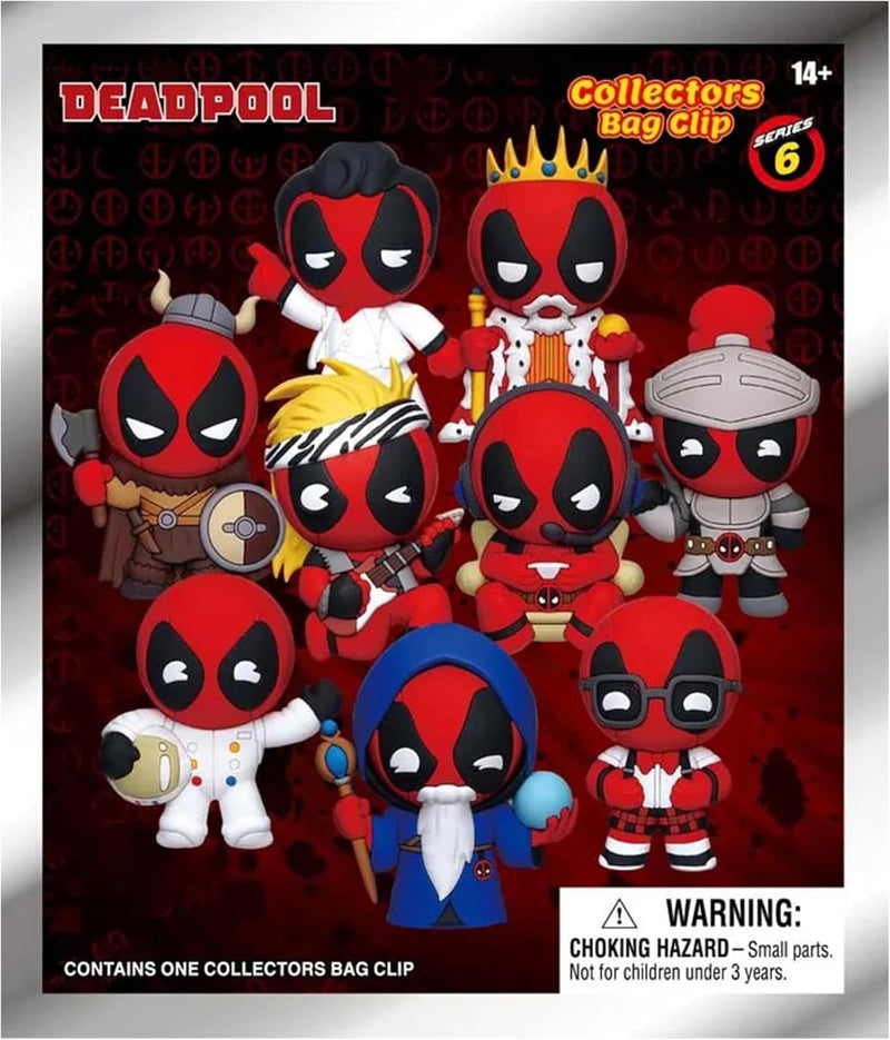 Deadpool 3D Foam Bag Clip - Series 6