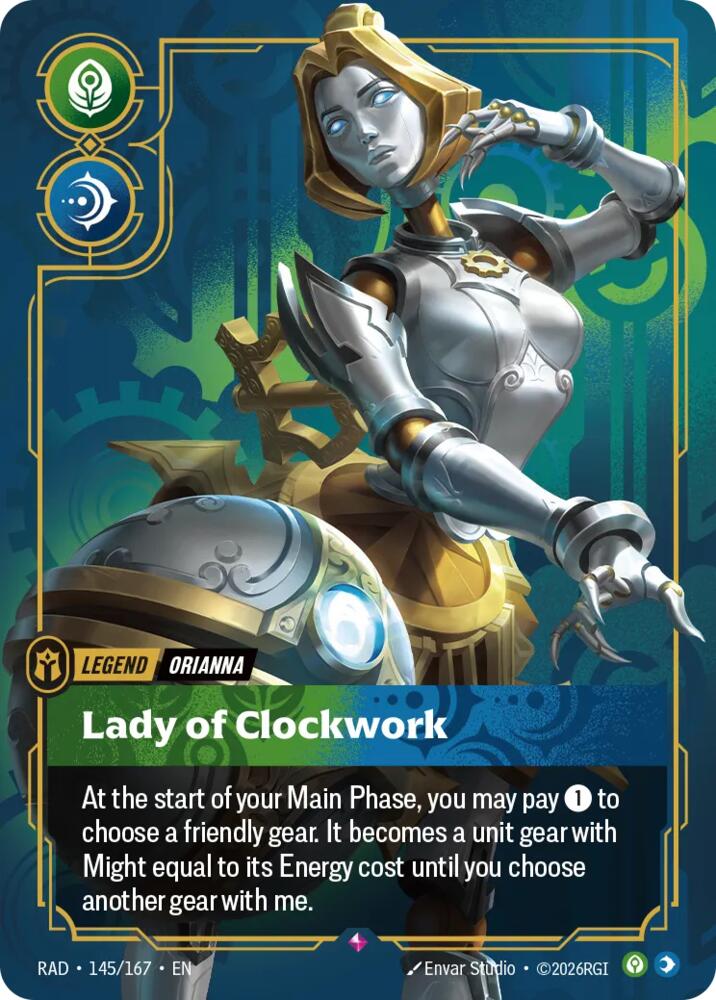 Orianna, Lady of Clockwork - Radiance (RAD) [145/167]