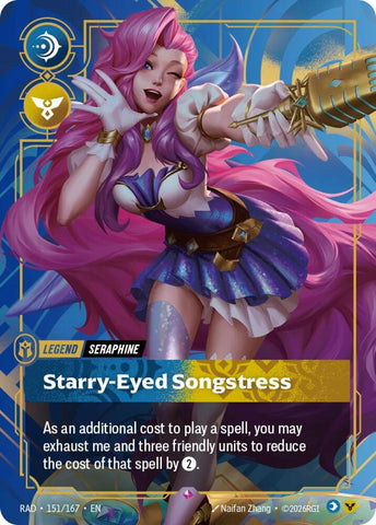 Seraphine, Starry-Eyed Songstress - Radiance (RAD) [151/167]