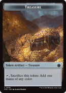 Treasure // The Monarch Double-Sided Token [Foundations Commander Tokens]