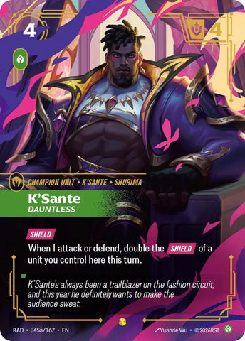 K'Sante, Dauntless (Alternate Art) - Radiance (RAD) [045a/167]