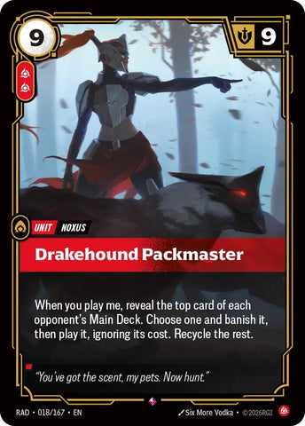 Drakehound Packmaster - Radiance (RAD) [018/167]