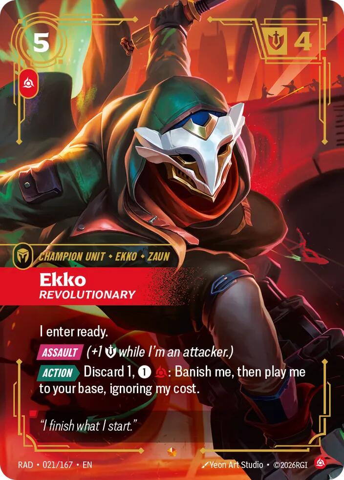 Ekko, Revolutionary - Radiance (RAD) [021/167]