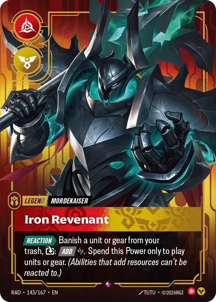 Mordekaiser, Iron Revenant - Radiance (RAD) [143/167]