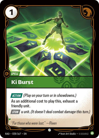 Ki Burst - Radiance (RAD) [028/167]