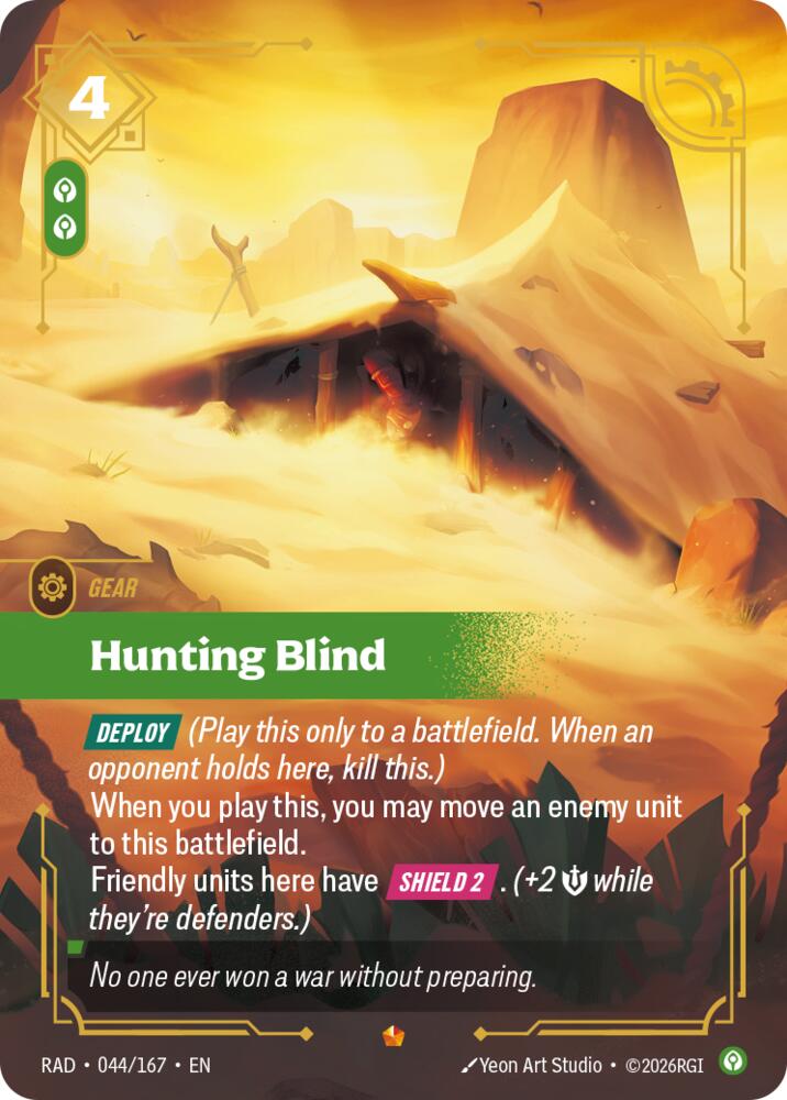 Hunting Blind - Radiance (RAD) [044/167]