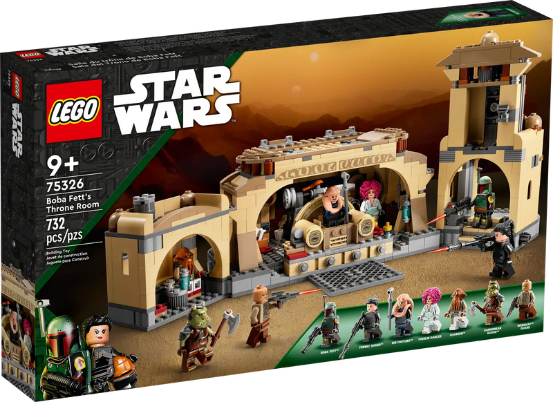 Lego 75326 Boba Fett's Throne Room Star Wars