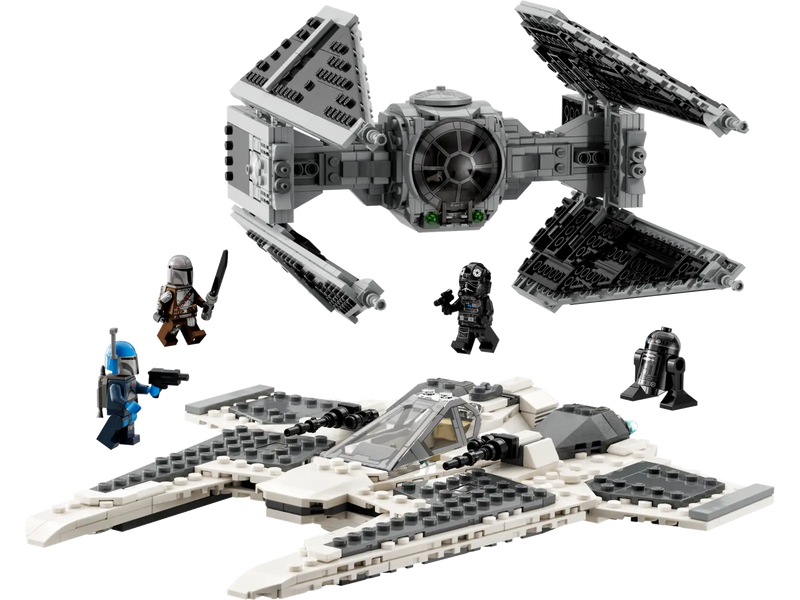 Lego 75348 Mandalorian Fang Fighter vs. TIE Interceptor™