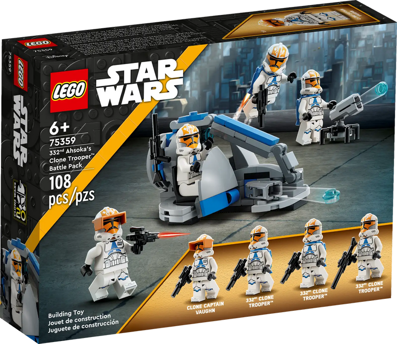 Lego 75359 Star Wars 332nd Ahsoka's Clone Trooper™ Battle Pack