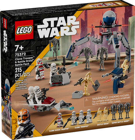 Lego 75372 Clone Trooper™ & Battle Droid™ Battle Pack