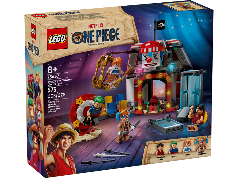 LEGO One Piece Buggy the Clown's Circus Tent 75637