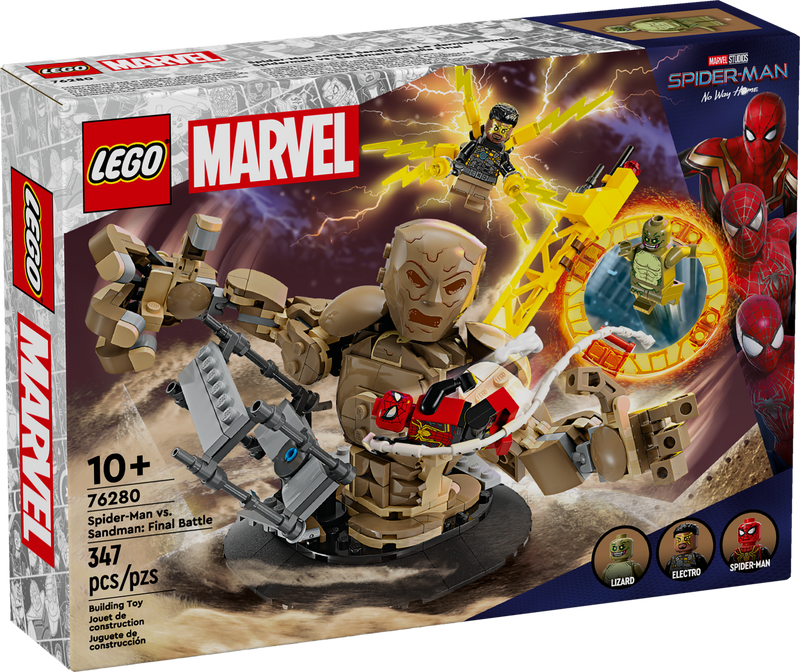 LEGO 76280 Spider-Man vs. Sandman: Final Battle