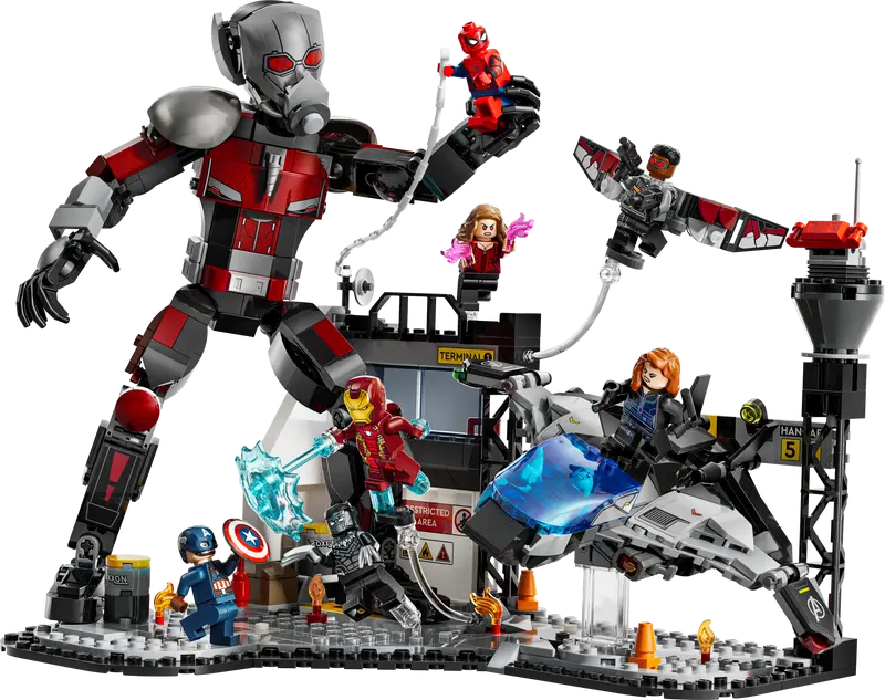 LEGO Marvel Captain America: Civil War Action Battle 76314