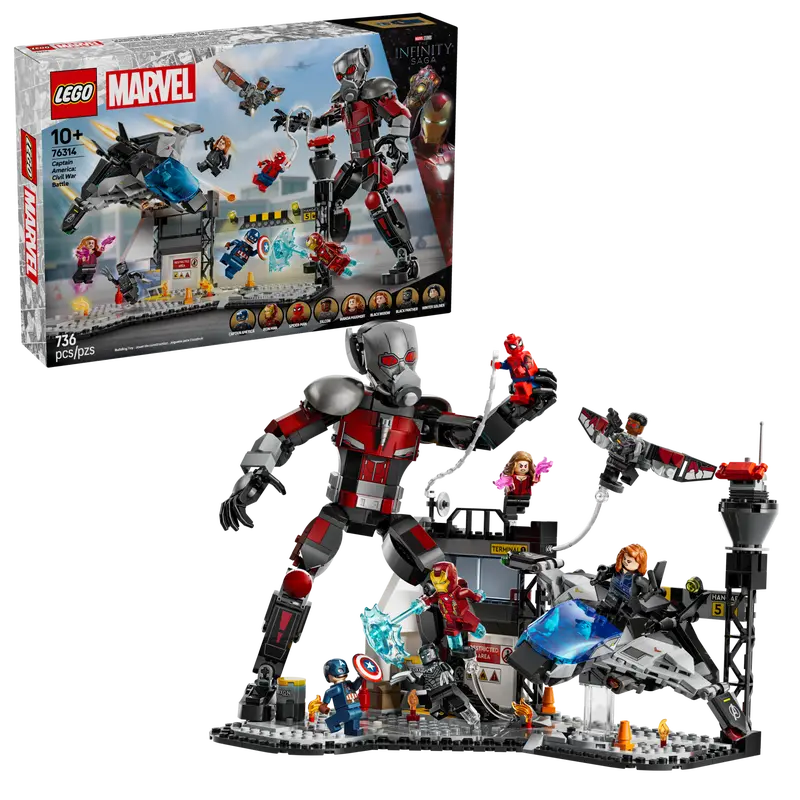 LEGO Marvel Captain America: Civil War Action Battle 76314