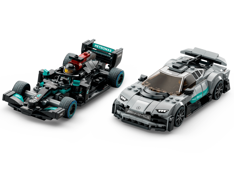 LEGO Speed Champions Mercedes-AMG F1 W12 E Performance & Mercedes-AMG Project One 76909