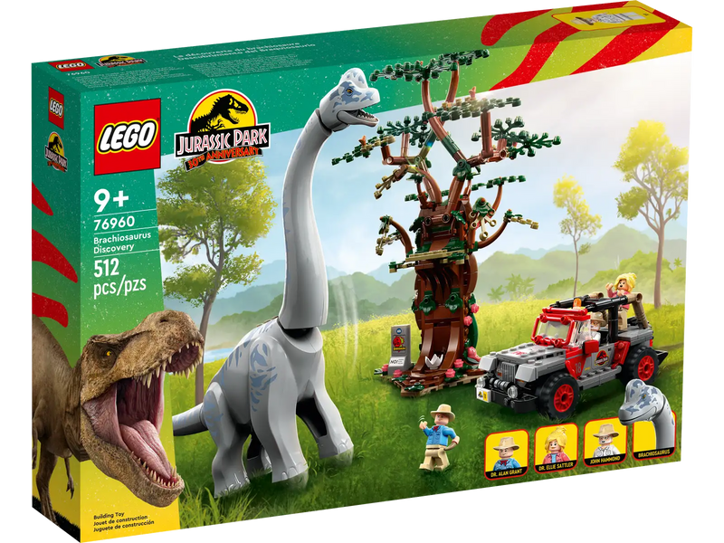 Lego 76960 Brachiosaurus Discovery Jurassic Park